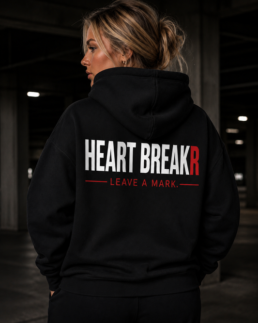 Heart Breakr Premium Hoodie - Black Edition