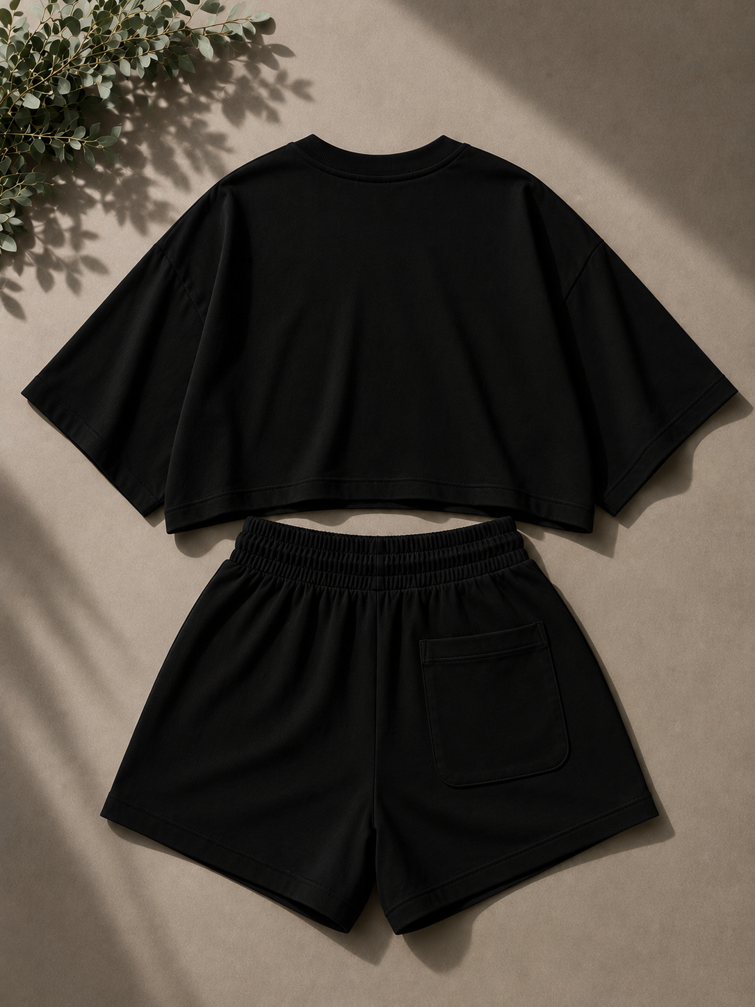 Heart Breakr Black Crop Set