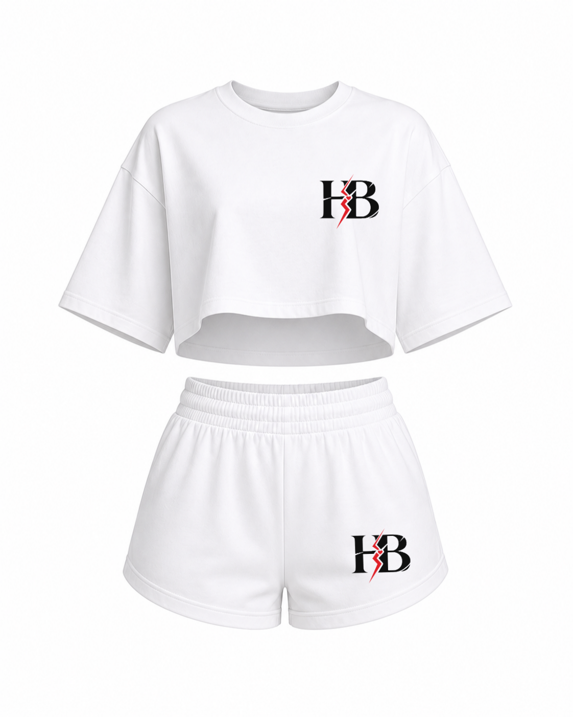 Heart Breakr White Crop Set