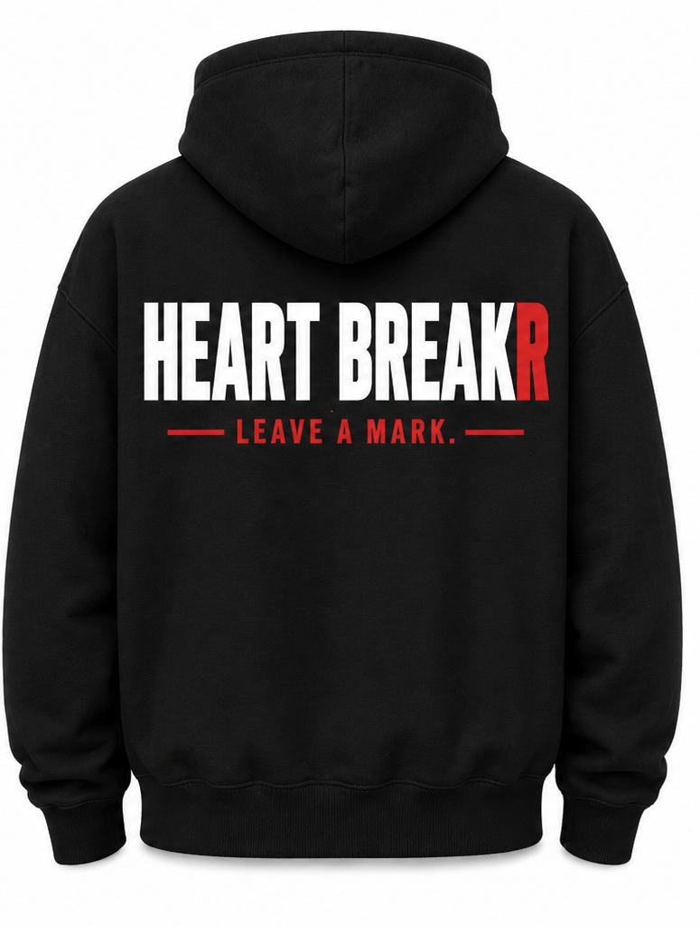 Heart Breakr Premium Hoodie - Black Edition